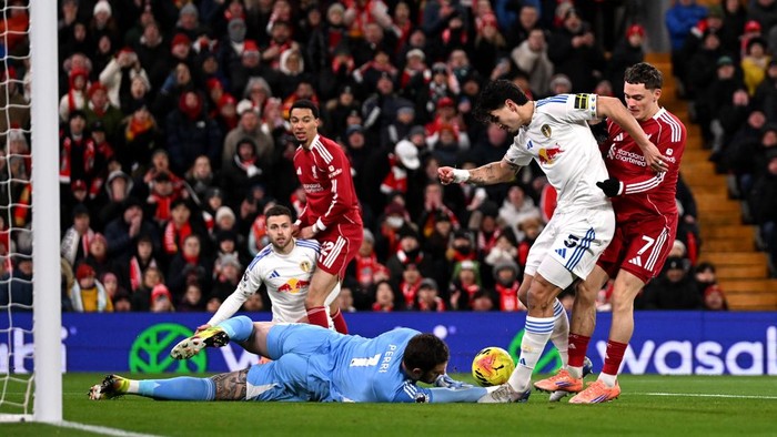 Liverpool Vs Leeds United Imbang, Slot: Susah Banget Cetak Gol