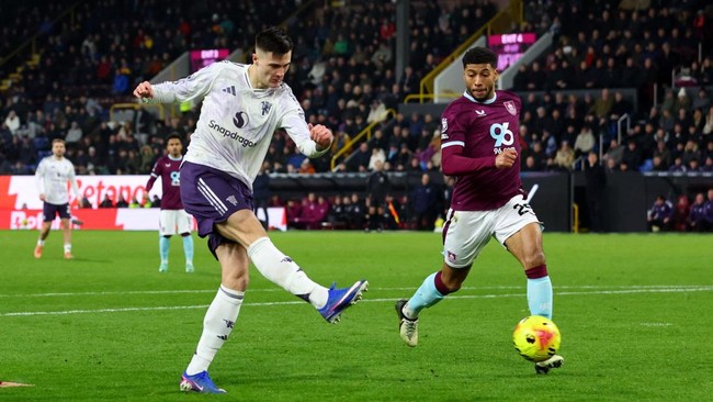 Hasil Liga Inggris: Sesko Dua Gol, Manchester United Ditahan Burnley