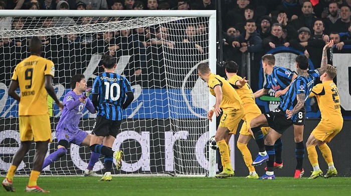 Atalanta Vs Dortmund: Menang 4-1, La Dea Comeback Untuk ke 16 Besar