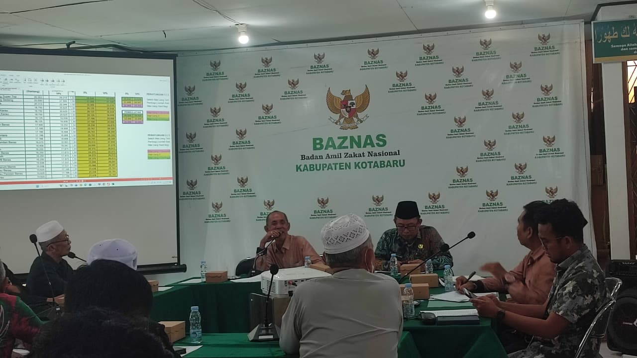 BAZNAS Kotabaru Tetapkan Nilai Uang Zakat Fitrah dan Fidyah 1447 H