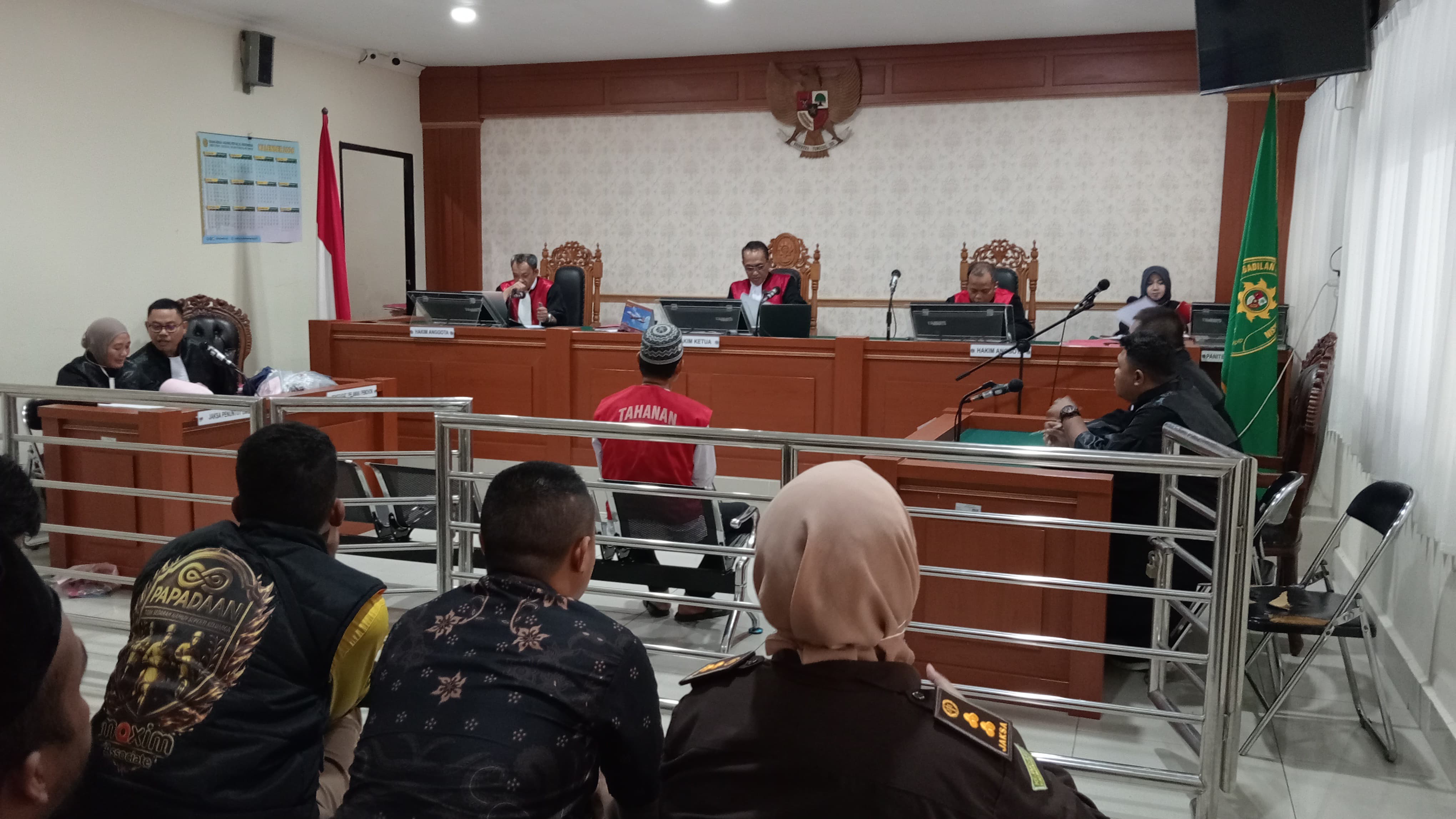 Sidang Perdana Kasus Pembunuhan Faris, Jaksa Dakwa Sugi Lakukan Aksi Berencana