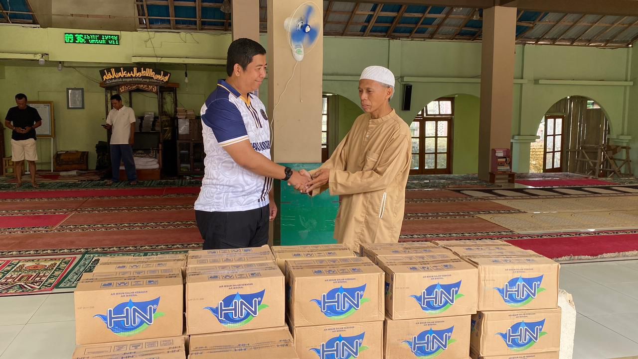 Lapas Kotabaru Gelar Bakti Sosial di Masjid At-Taubah, Sambut Ramadan dengan Aksi Nyata