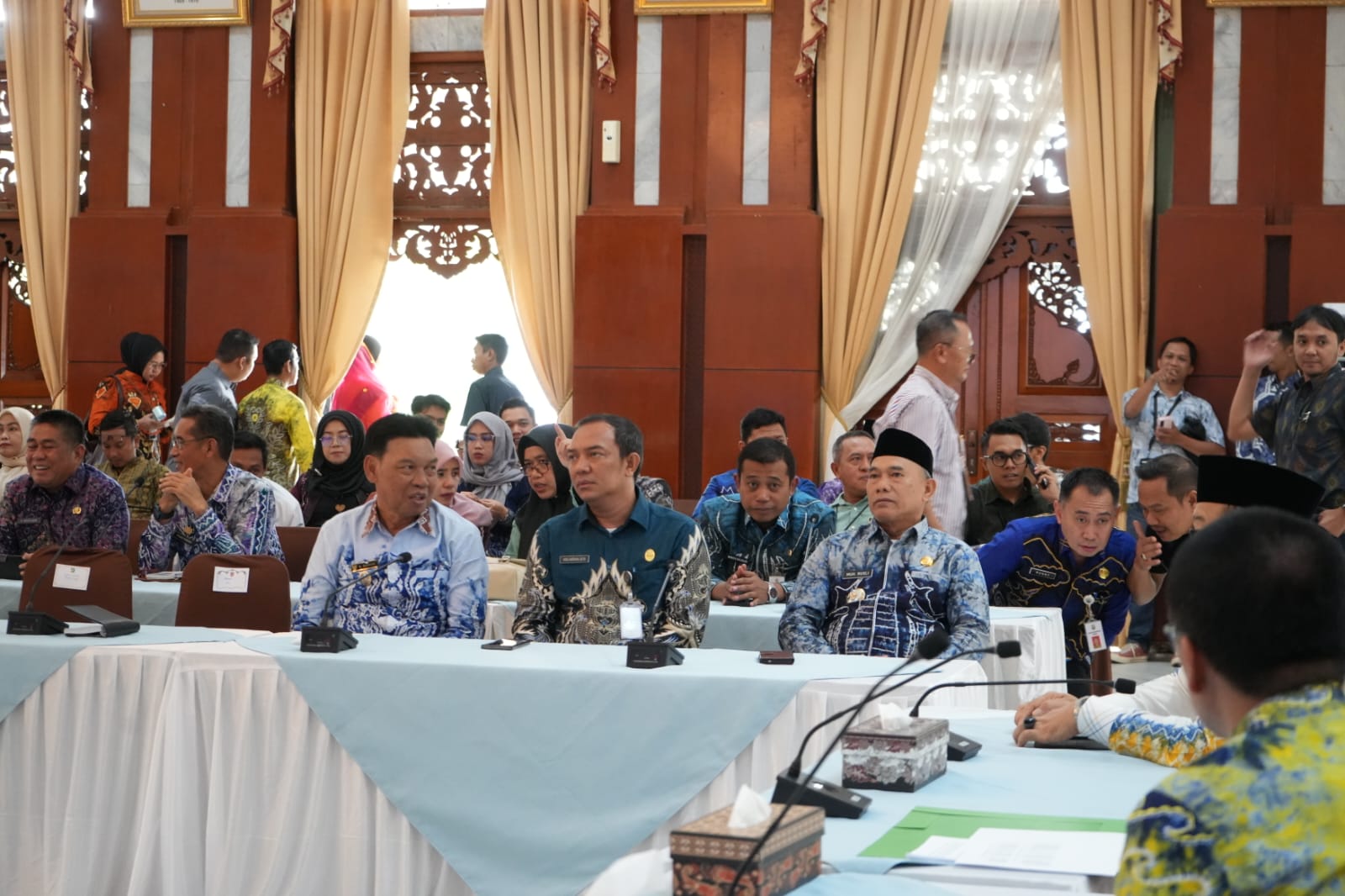 Bupati Kotabaru Hadiri Kunker Komisi II DPR RI di Kalsel