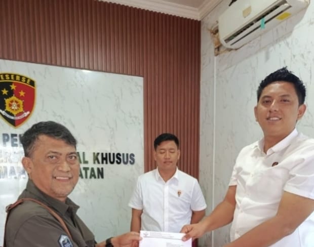 KCW Laporkan Dirut PT Air Minum Sanggam ke Ditkrimsus Polda Kalsel