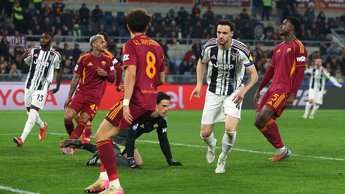 AS Roma Vs Juventus: Drama 6 Gol! Laga Tuntas 3-3