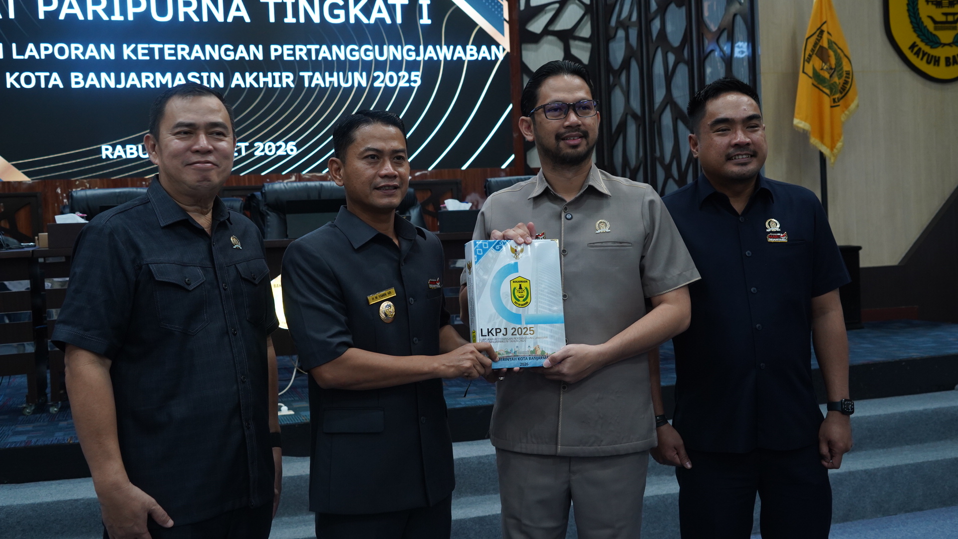 Yamin Sampaikan LKPJ Akhir Tahun Anggaran 2025, Dorong Sinergi Lebih Masif di 2026