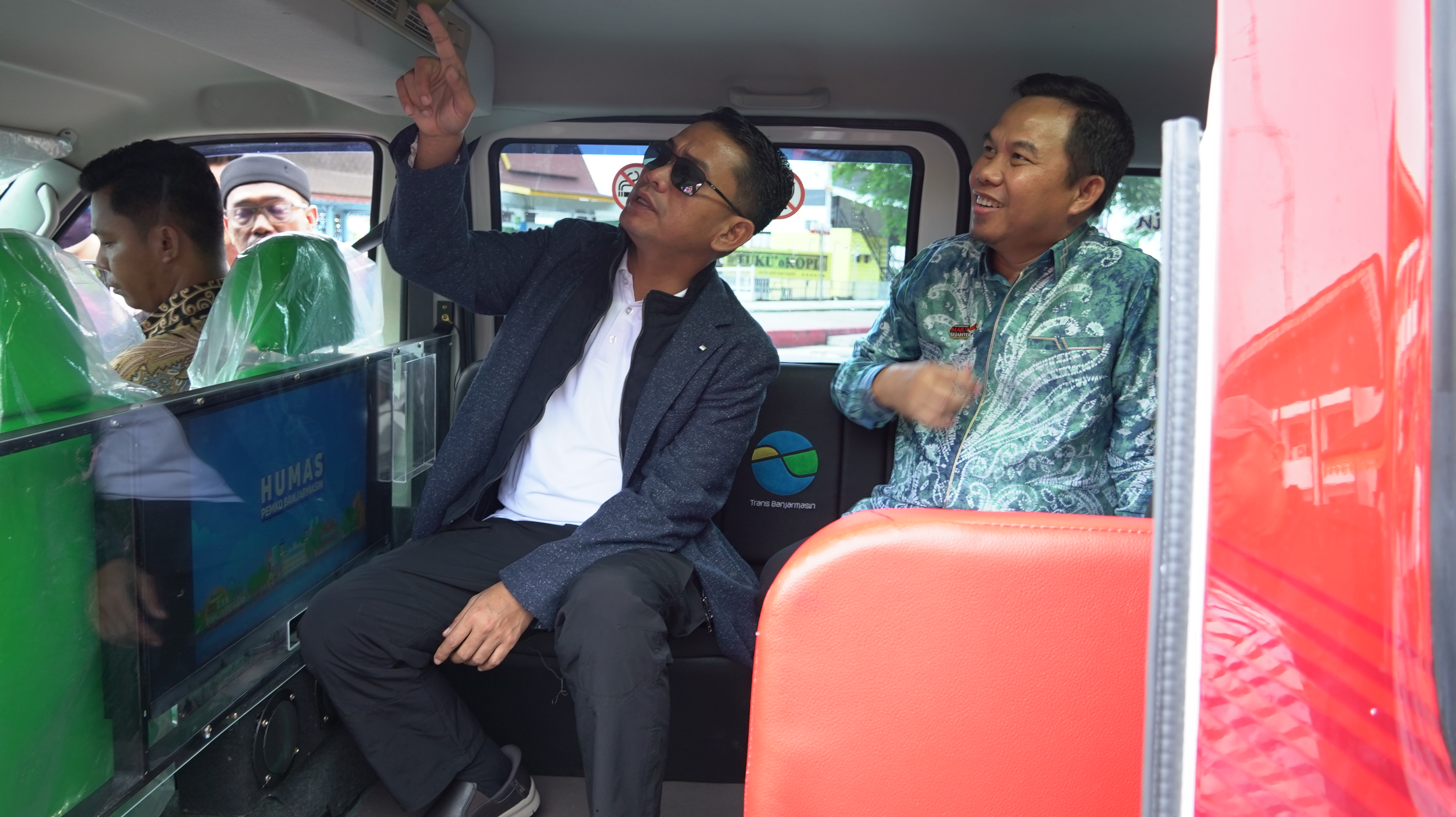 Walikota Yamin Lepas Angkutan Mudik Gratis dan Launching Layanan BTS Trans Banjarmasin