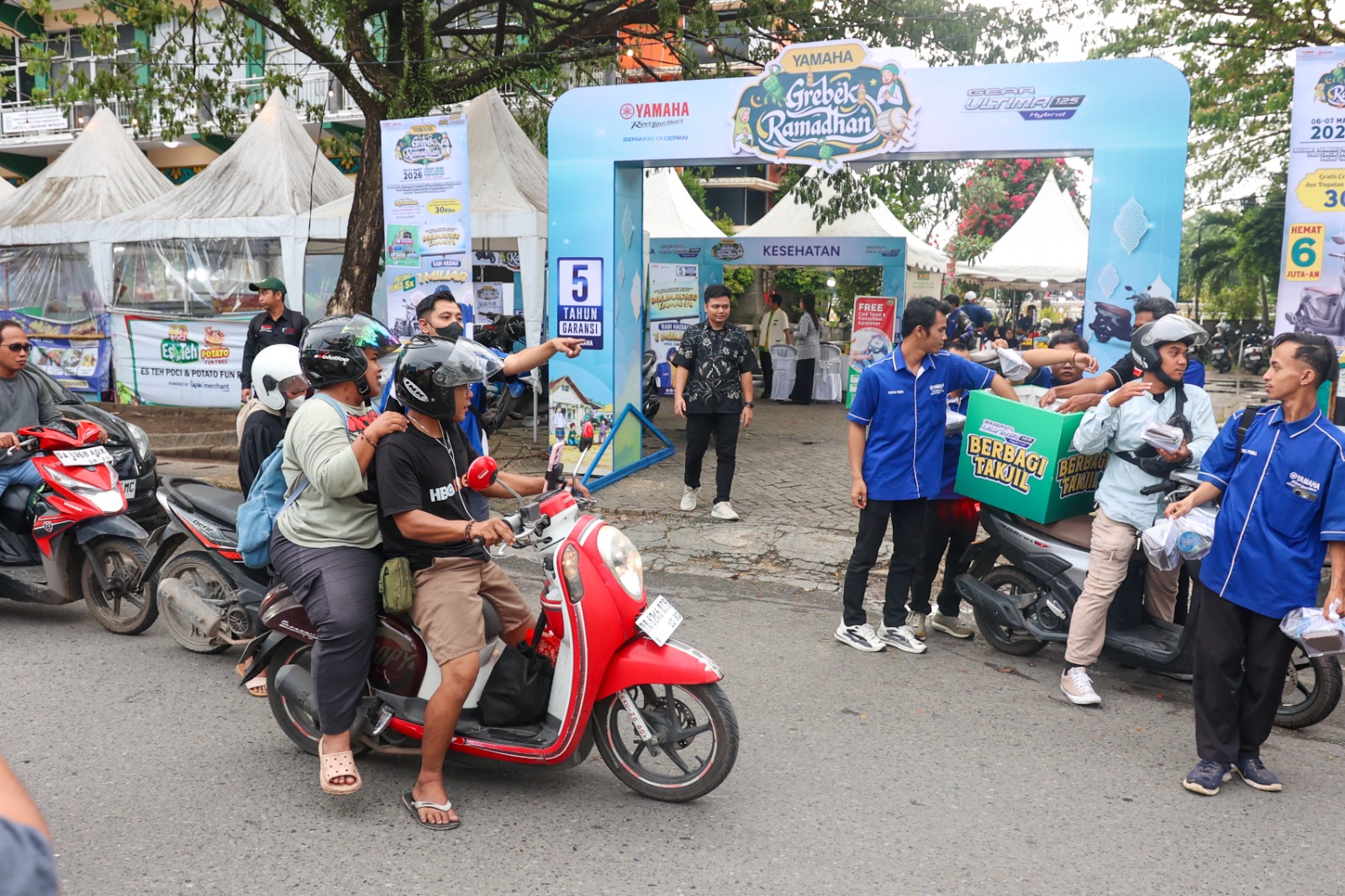Yamaha Grebek Ramadan 2026 Hadir di Banjarmasin, Ada Lomba, Bazar hingga Bagi Takjil
