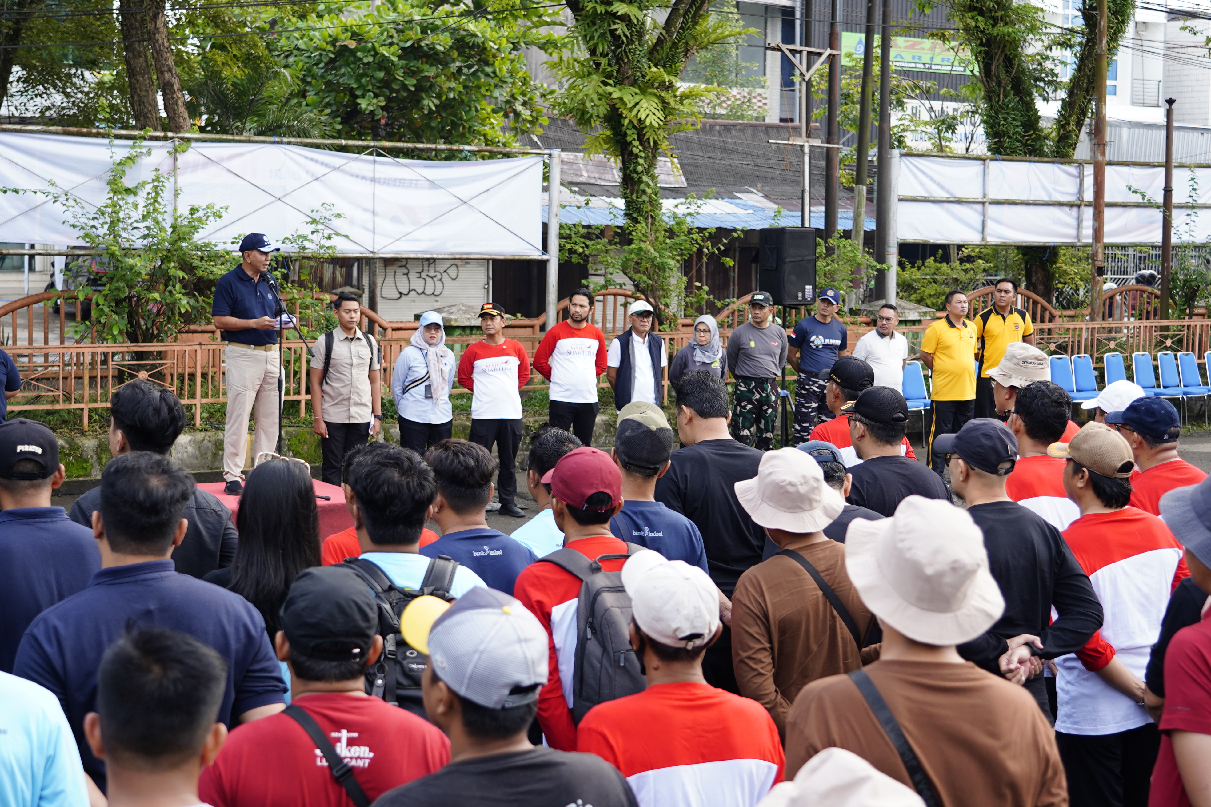 Gerakan Indonesia Asri, Kementerian LH dan Pemko Banjarmasin Korve di Kawasan Pasar Sentra Antasari