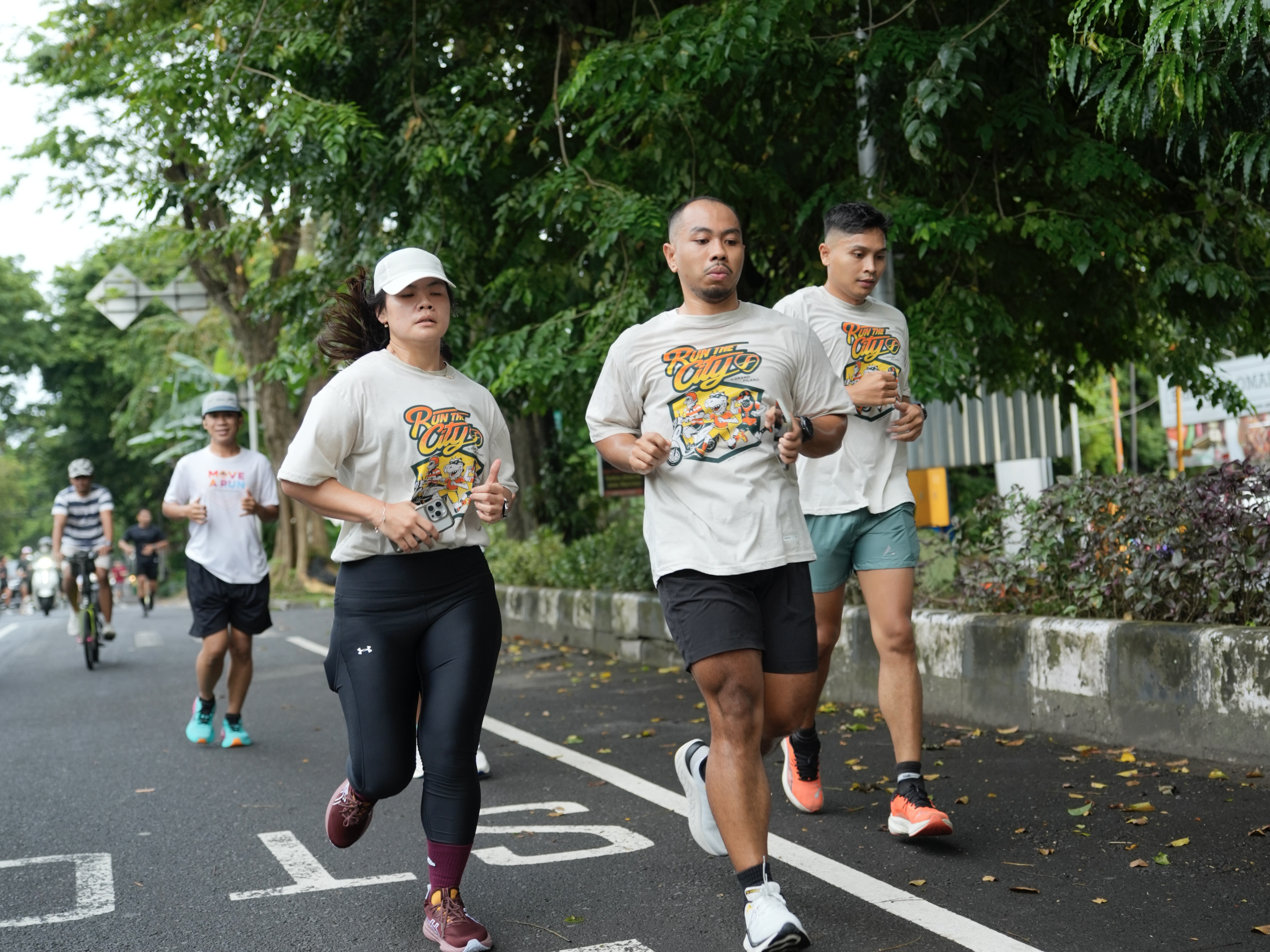 Ratusan Anak Muda Ramaikan Run The City by Grand Filano di Bali