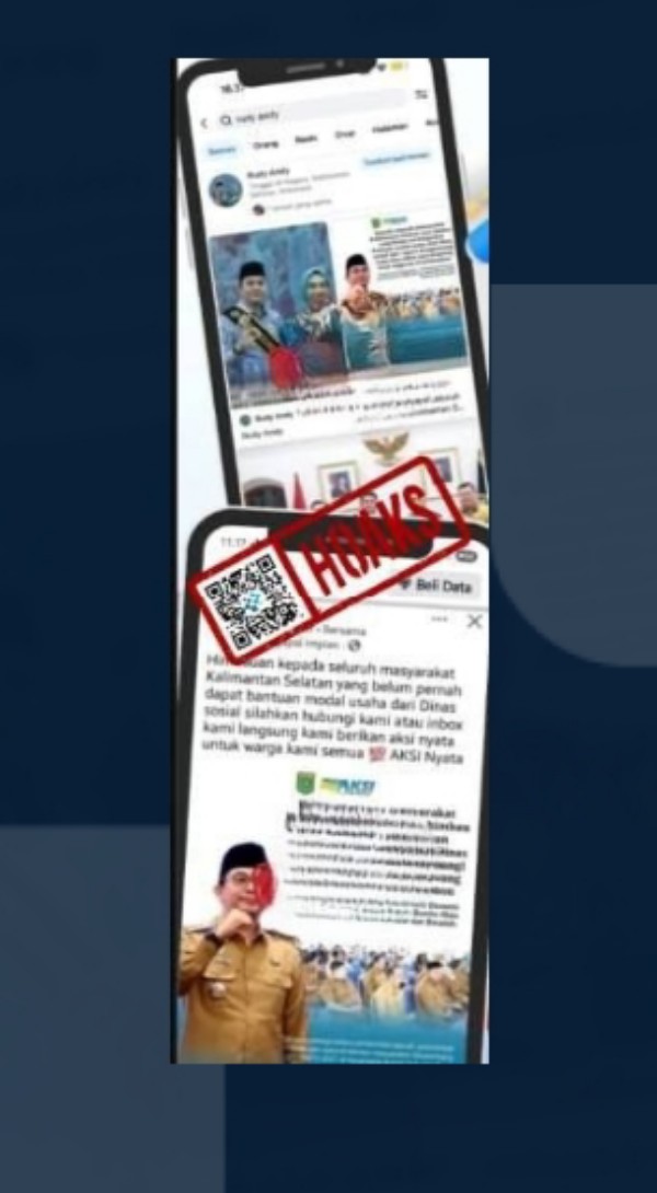 Hoaks Akun FB Bupati Tanah Bumbu