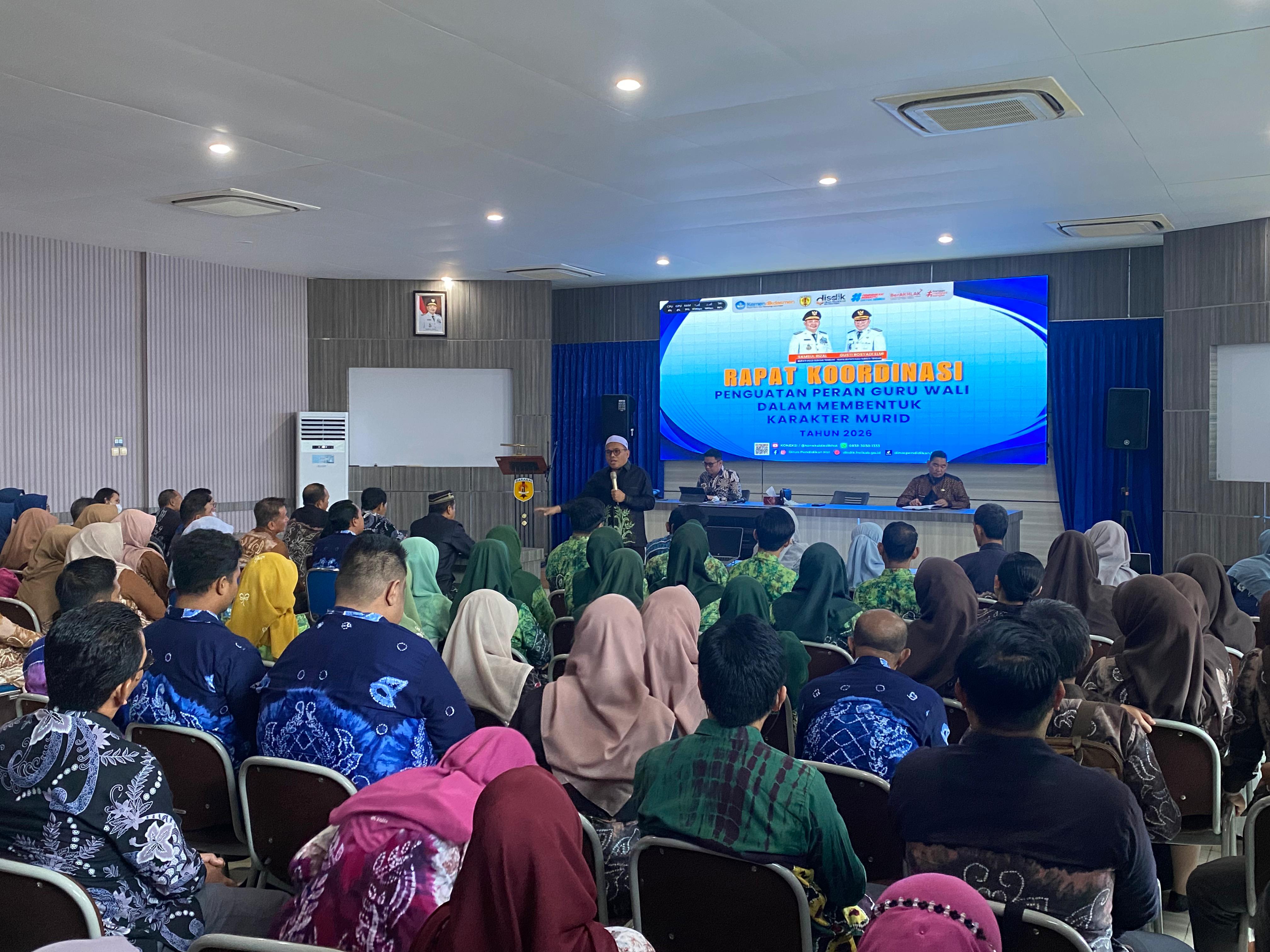 Pemkab HST Kembali Gelar Rakor Peguatan Guru Wali Angkatan 2