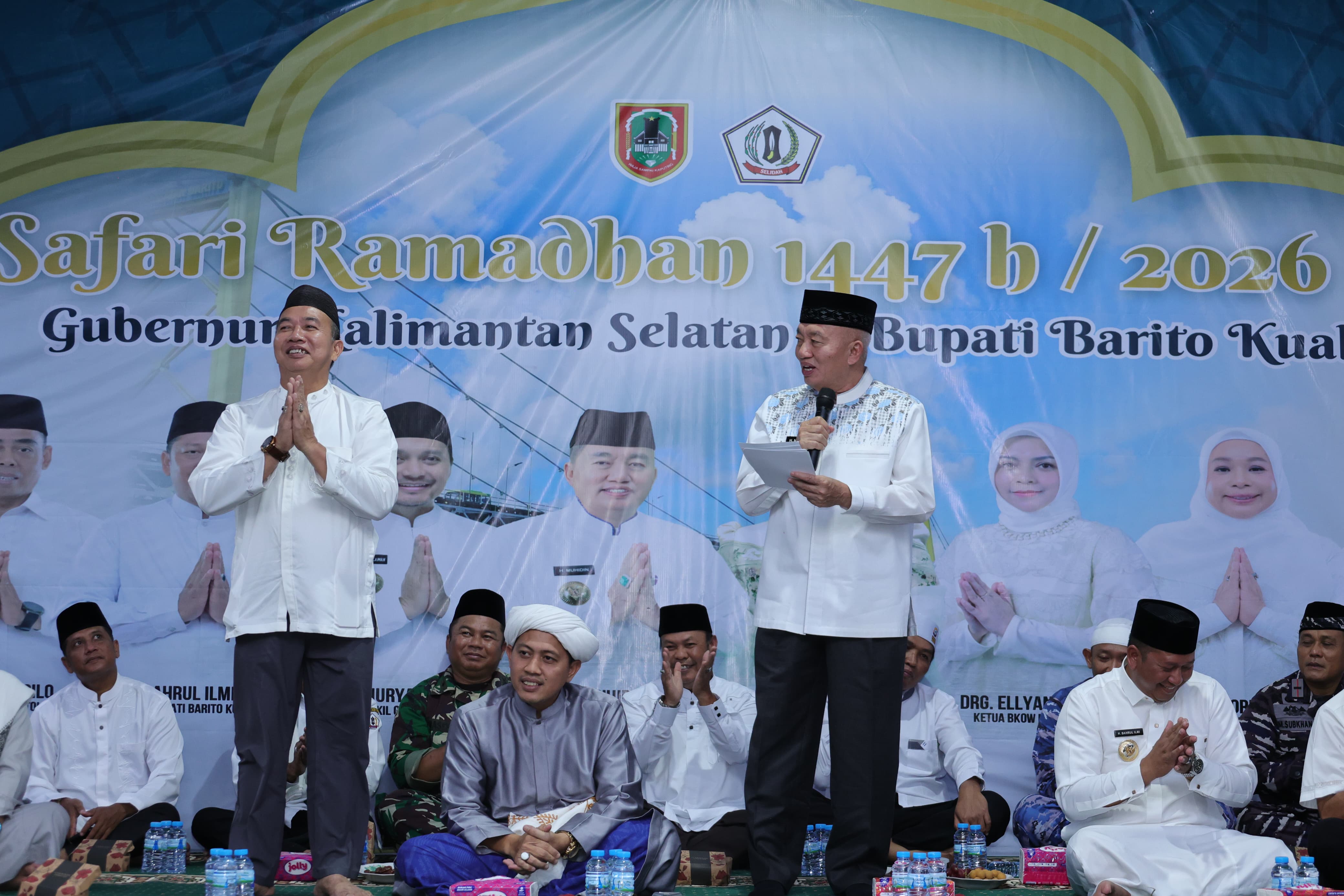 Safari Ramadan, Gubernur H Muhidin Berbuka Puasa Bersama 4.000 Warga Batola