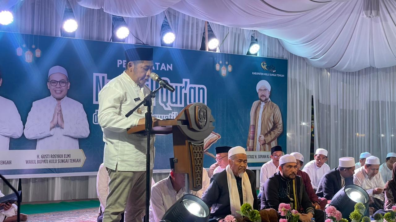 Bupati Samsul Rizal Ajak Masyarakat HST Mengamalkan Nilai-Nilai Al-Qur’an