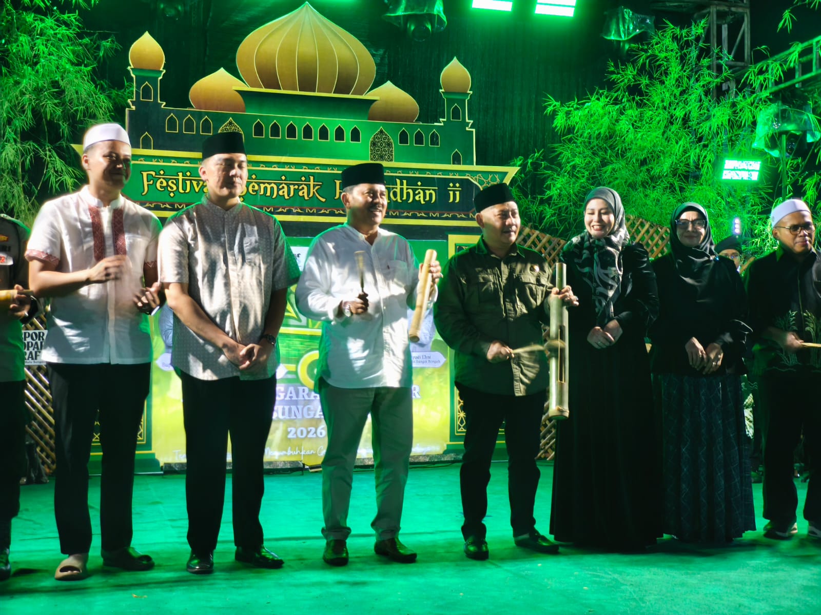 Resmi Dibuka Samsul Rizal, Puluhan Tim Meriahkan Lomba Bagarakan Sahur