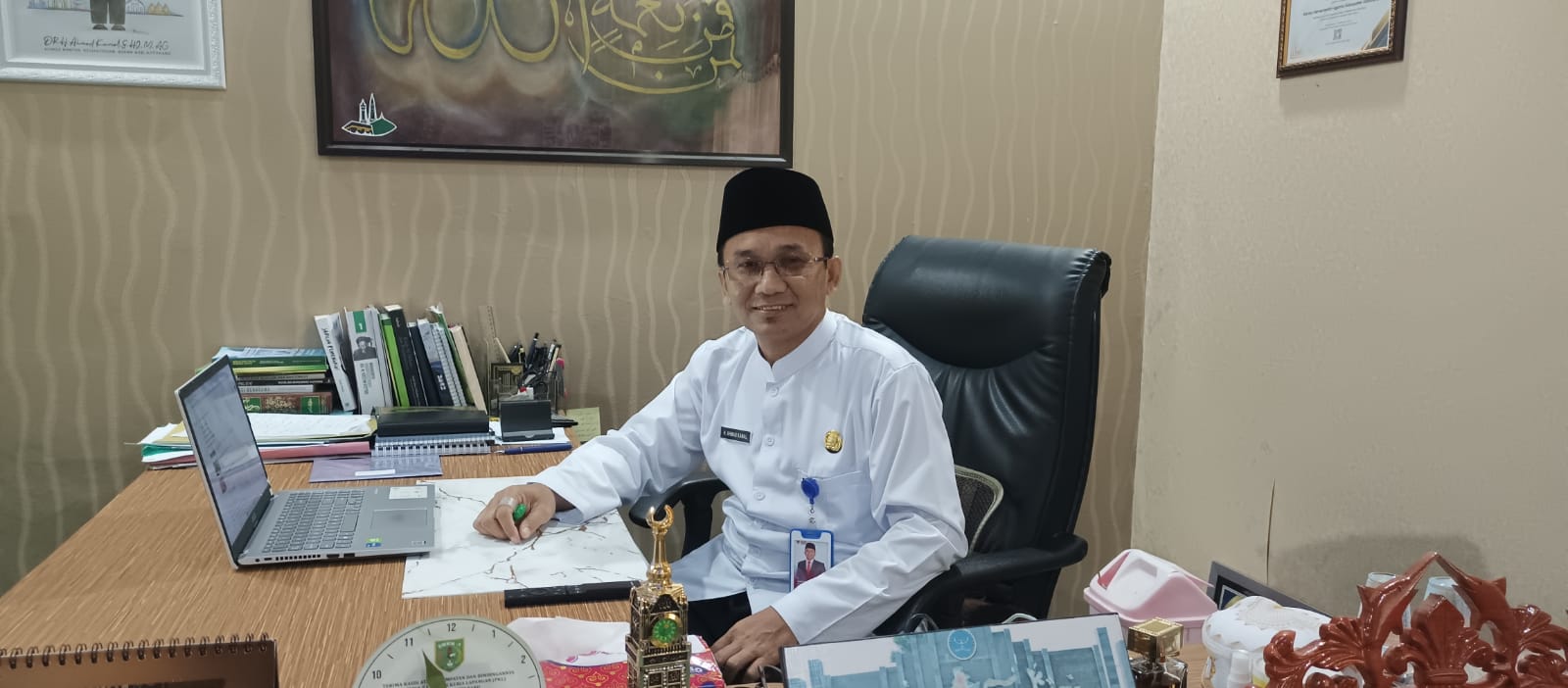 Program Tebar Harapan Ramadan, Kemenag Kotabaru Salurkan Bantuan untuk Warga Kurang Mampu