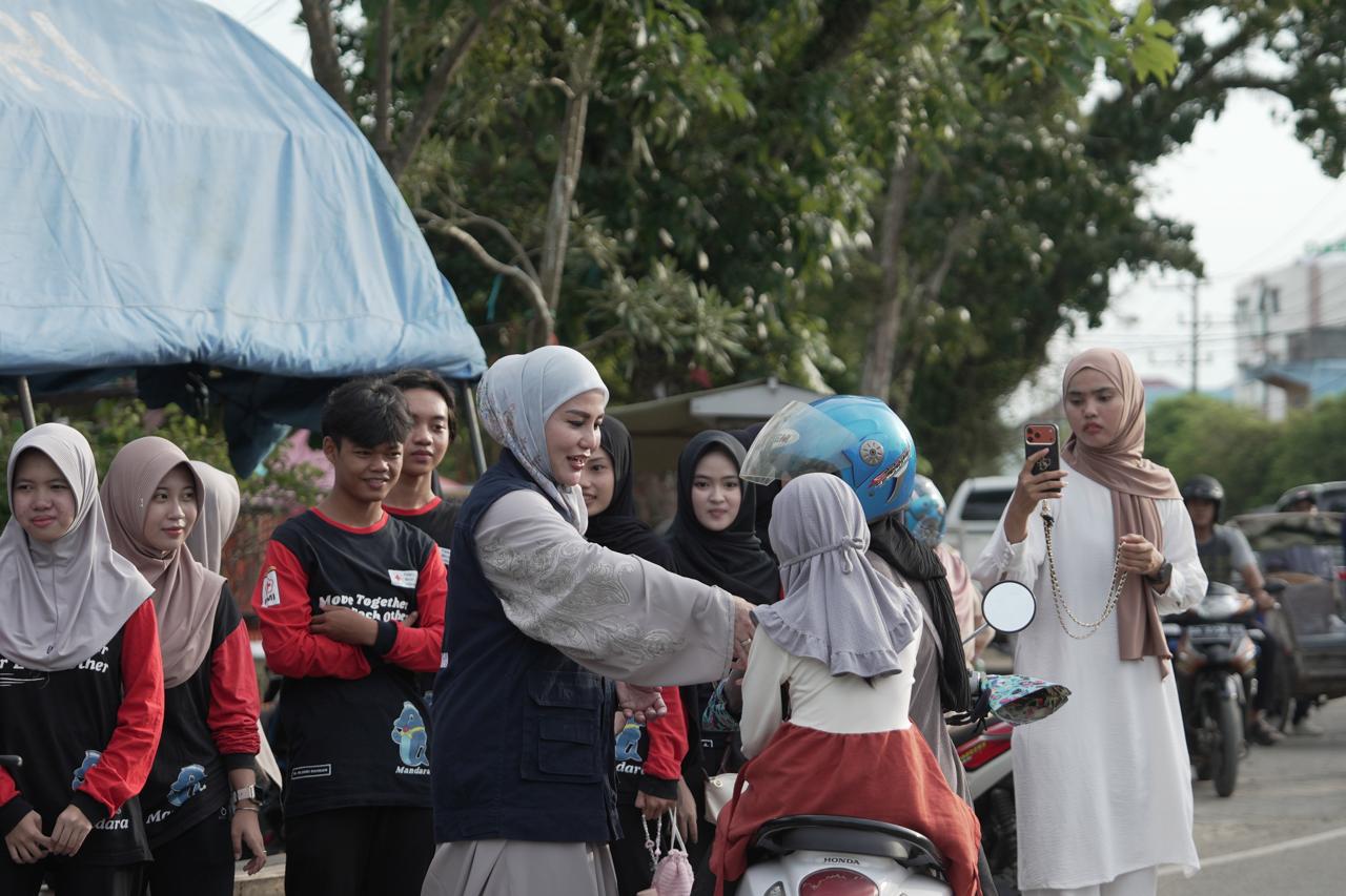 TP PKK HST dan PMI Tebar Semangat Berbagi di Momen Ramadan