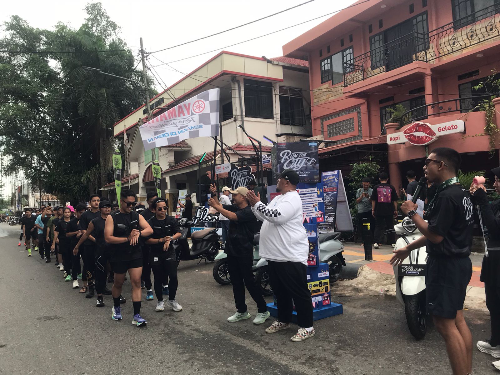 Yamaha Gelar Run The City – NgabubuRun by Grand Filano di Banjarmasin
