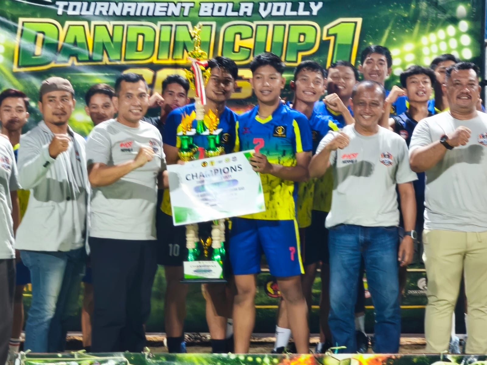 Koramil Batara Juara Dandim Cup 2026 Muara Rintis