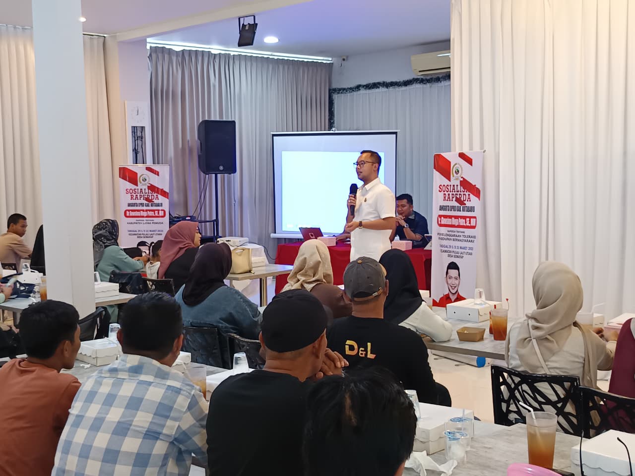 Perkuat Harmoni dan Peran Pemuda, DPRD dan Kejari Kotabaru Sosialisasikan Dua Perda Strategis