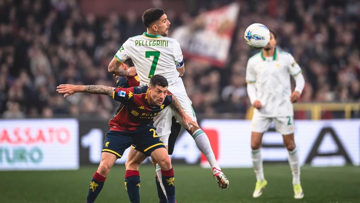 Genoa Vs AS Roma: Giallorossi Keok 1-2