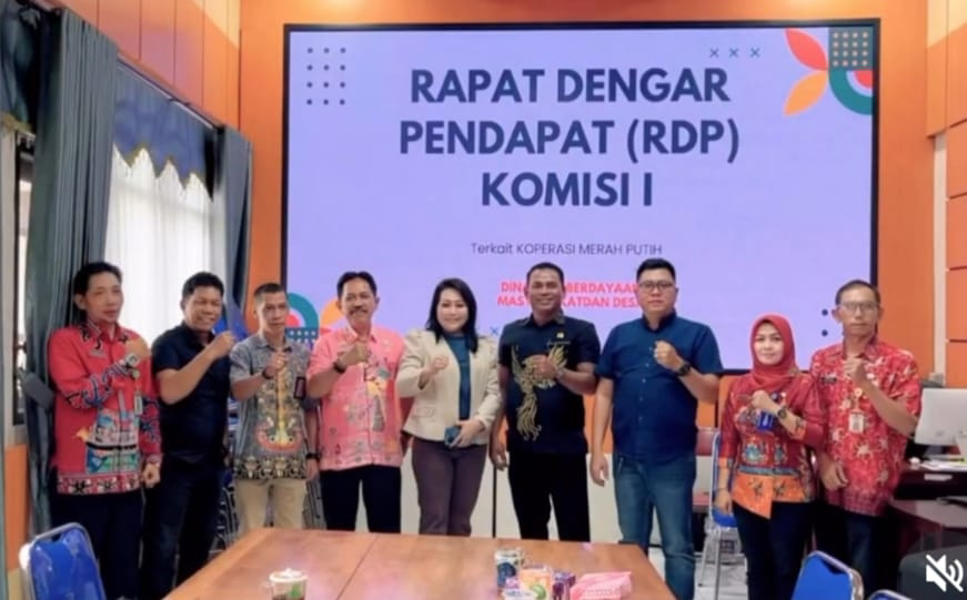 Atensi Komisi I DPRD Kapuas pada Penguatan Koperasi Merah Putih di Desa