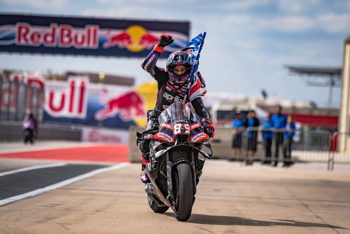 Aprilia On Fire, Jorge Martin Bidik Podium Perdana di Jerez