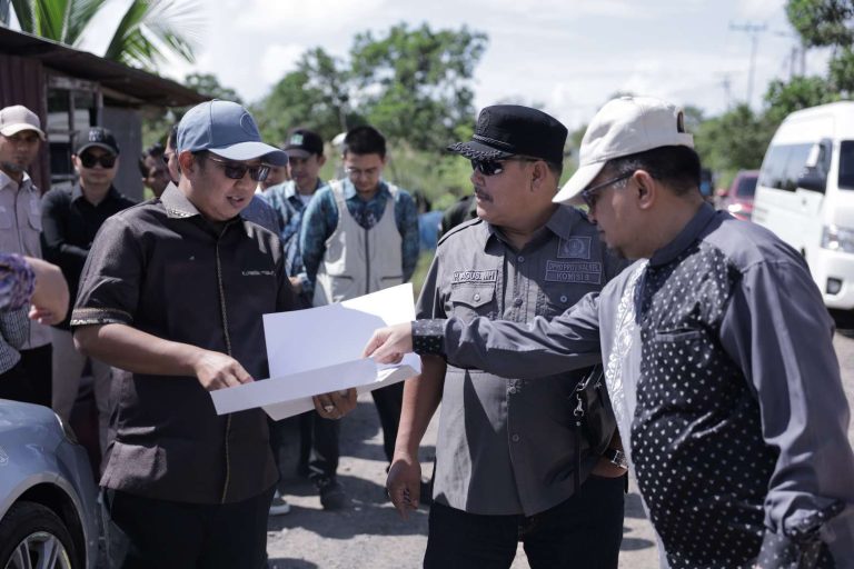 Komisi III DPRD Kalsel Monitoring Program Hibah Jalan di Barito Kuala