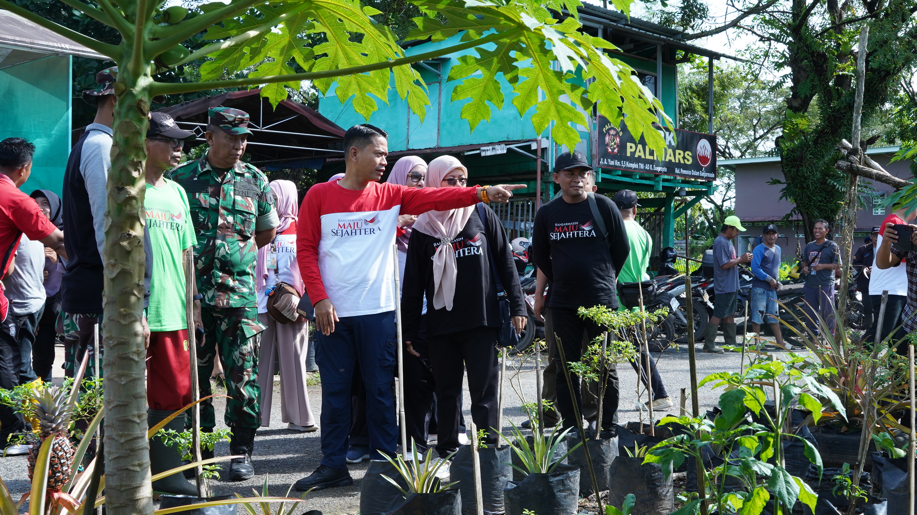 Walikota Banjarmasin Dorong Normalisasi Saluran Air di Perkomplekan TNI AD