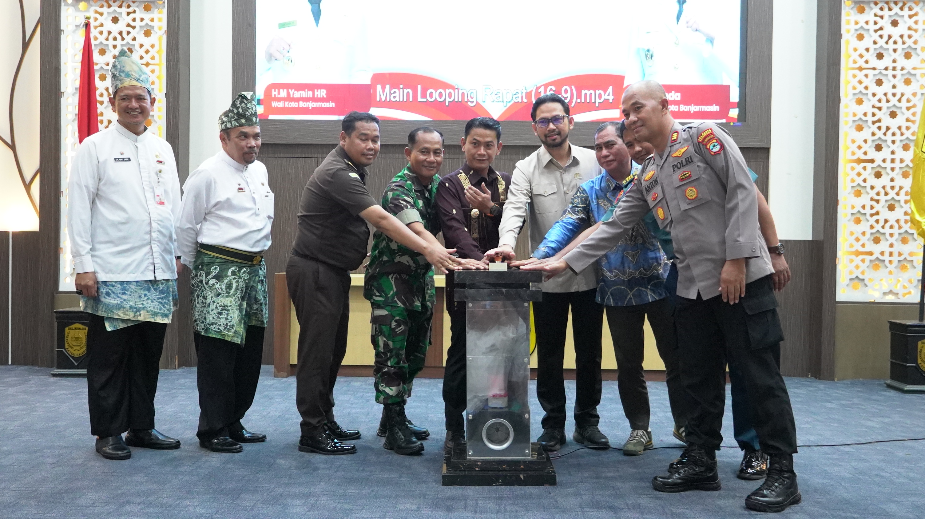 Launching Logo 500 Tahun Banjarmasin, Walikota Tegaskan Perayaan Harus Berdampak Nyata bagi Masyarakat