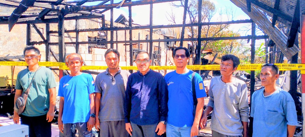 M Yusuf NasDem Turun Tangan, Hadir di Tengah Duka Korban Kebakaran Jalan Anggrek Kuala Kapuas