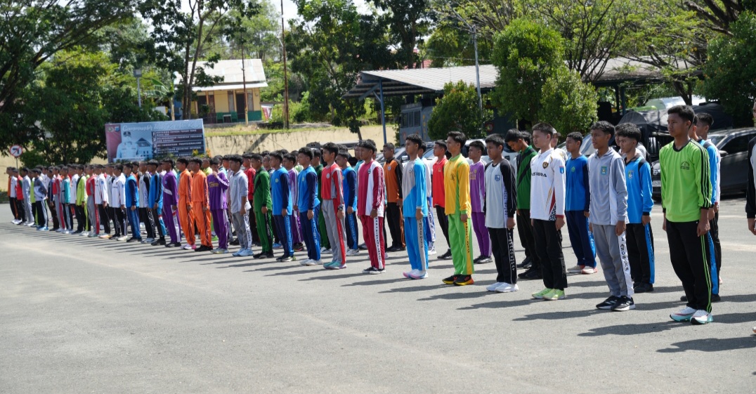 Bentuk Karakter Disiplin dan Meningkatkan Kekompakan, Tanbu Gelar Latihan Bersama Calon Paskibraka Tahun 2026