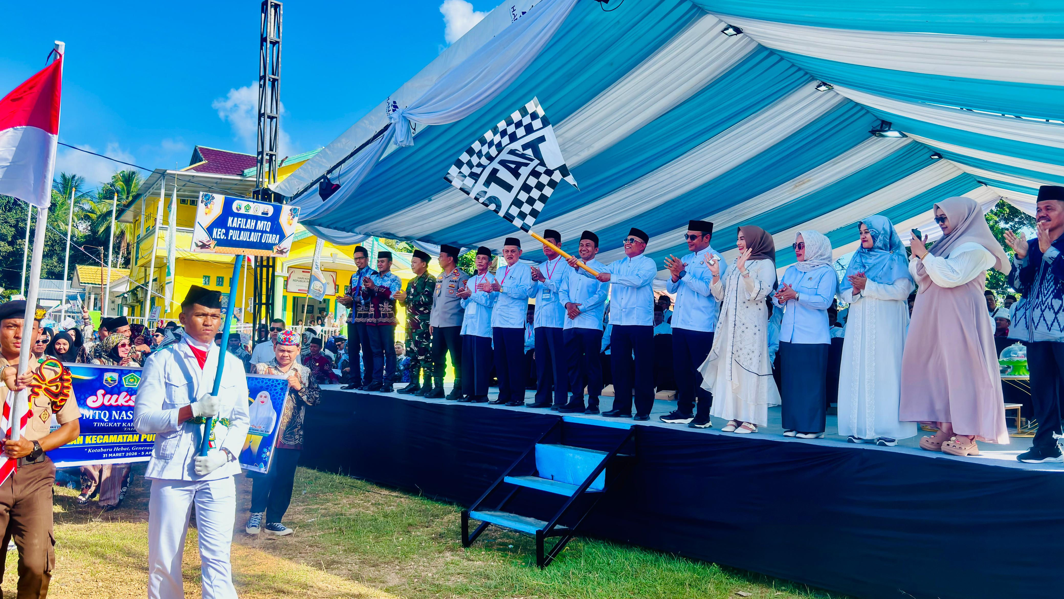 Bupati Kotabaru Kukuhkan Dewan Hakim dan Lepas Pawai Ta’aruf MTQ Ke-56