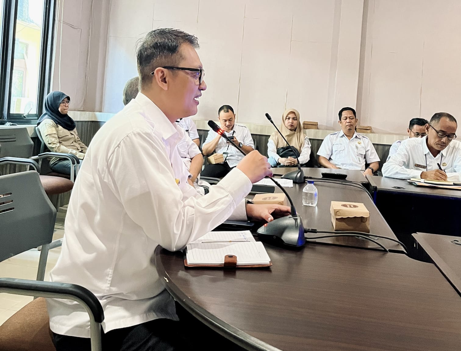 Disperkimtan HST Gelar Rakor Pendampingan Pengadaan Tanah untuk Kepentingan Umum