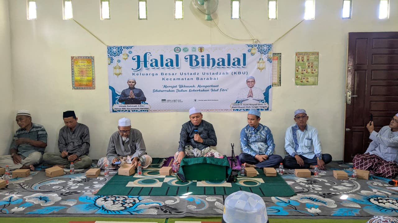 Keluarga Besar KBU Kecamatan Barabai Gelar Halal Bihalal