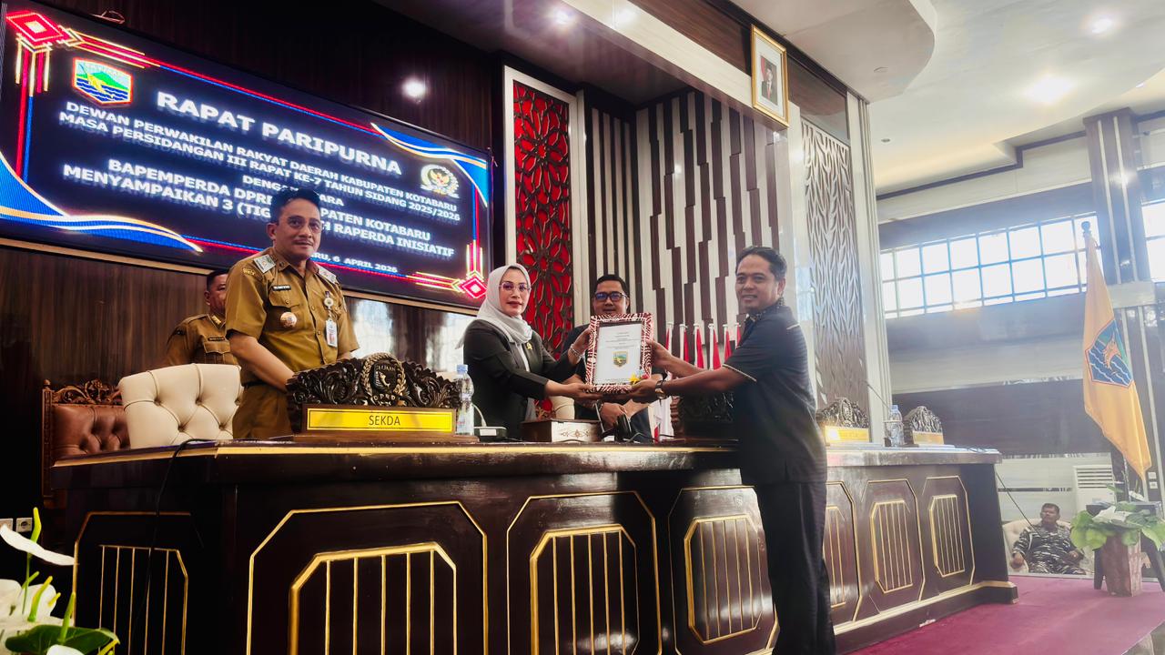 DPRD Kotabaru Bahas 3 Raperda Inisiatif, Fokus Penanggulangan Bencana dan Pengelolaan Sampah