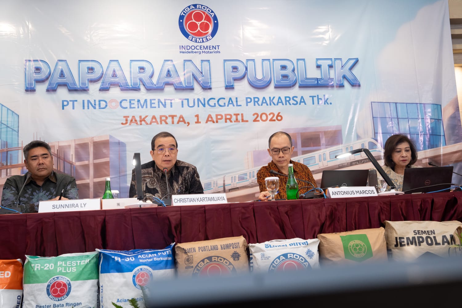 Laba Bersih Indocement Tembus Rp2,2 Triliun di 2025, Tumbuh di Tengah Tekanan Pasar