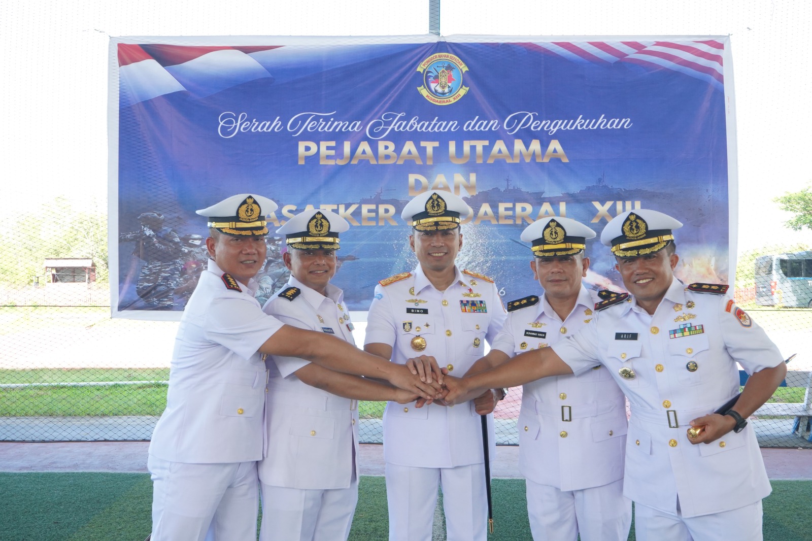 Letkol Laut Muhammad Arif Resmi Jabat Danlanal Kotabaru