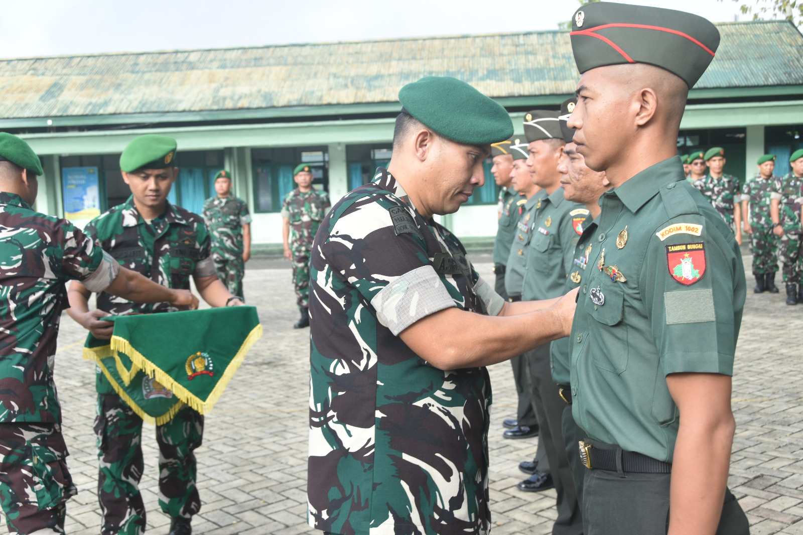 Korps Raport Kodim HST, Dandim Tekankan Tanggung Jawab dan Moral Prajurit