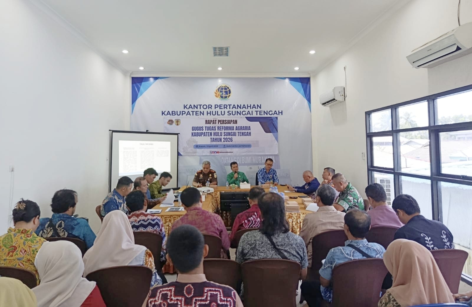 Bentuk GTRA, Pemkab HST Dorong Percepatan Penataan Aset dan Penyelesaian Masalah Pertanahan