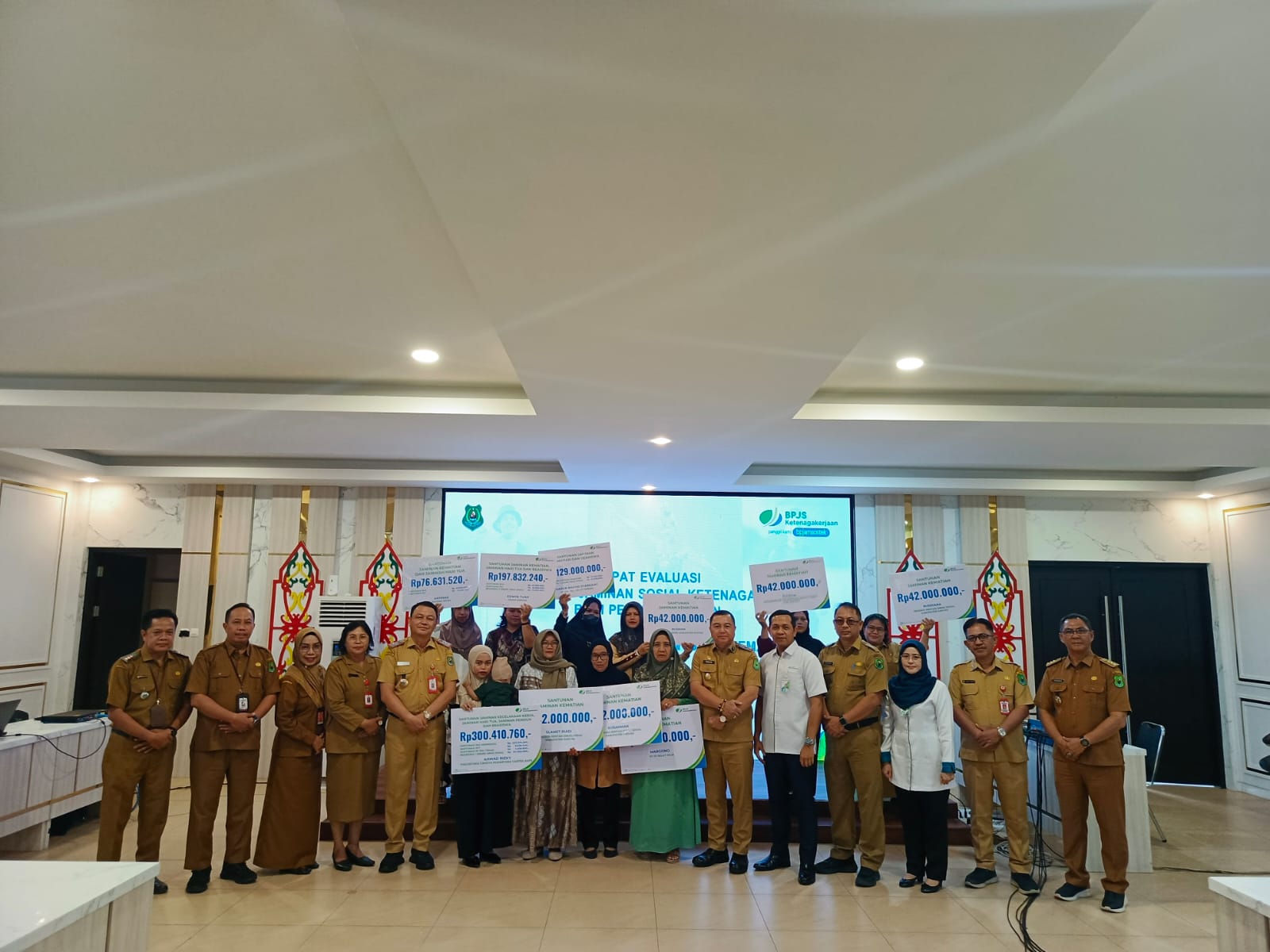 Sinergi Pemkab Kapuas dan BPJS Ketenagakerjaan Lindungi Pekerja Rentan