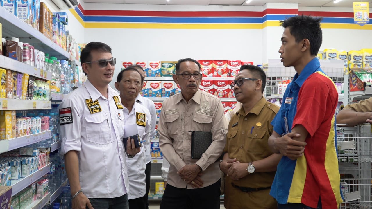 DPRD Kotabaru Sidak Kelangkaan Susu UHT di Sejumlah Minimarket