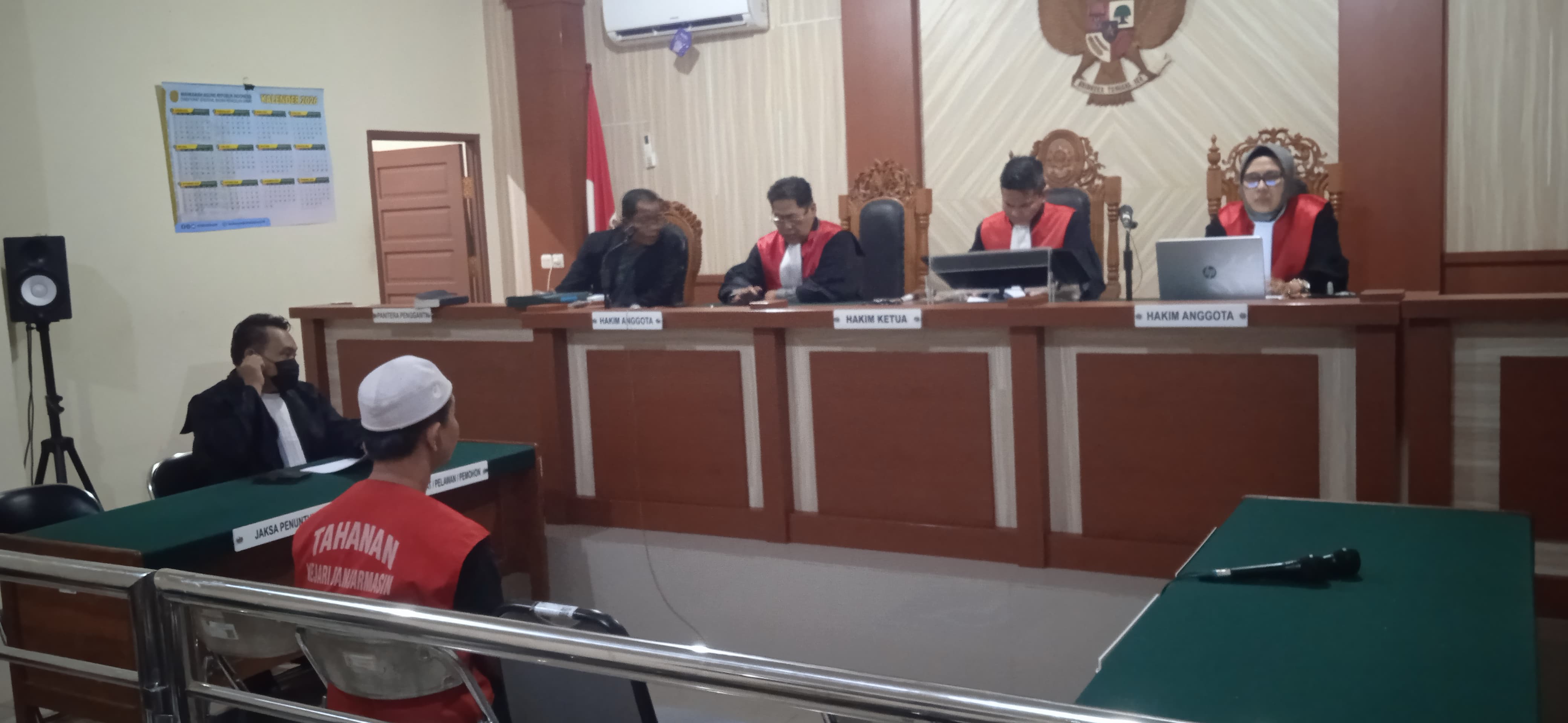 Pelaku Pembunuhan Bidan di Kelayan A Diganjar Penjara Seumur Hidup