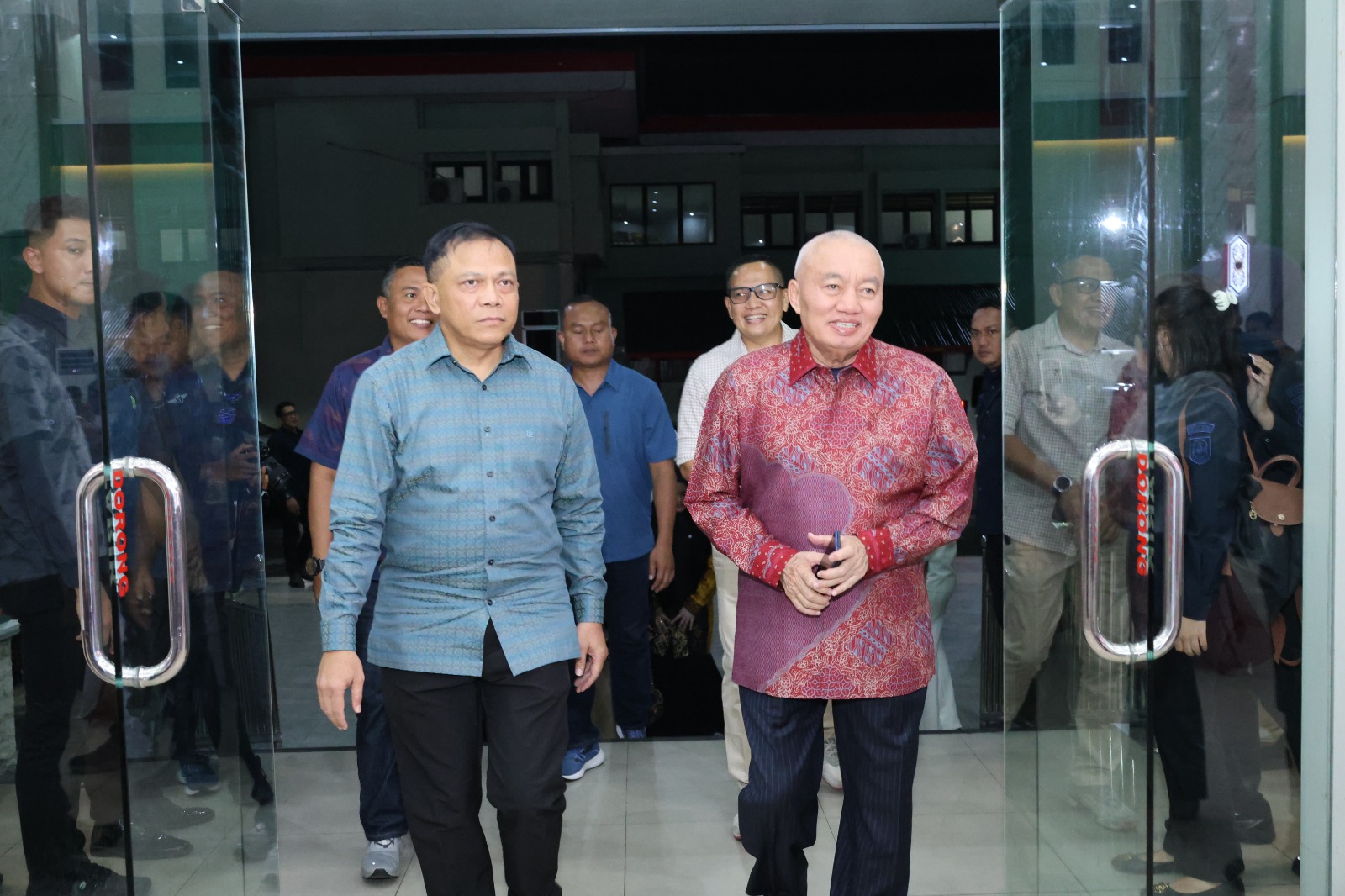 Silaturahmi Gubernur Muhidin dan Pangdam Tambun Bungai di Palangka Raya