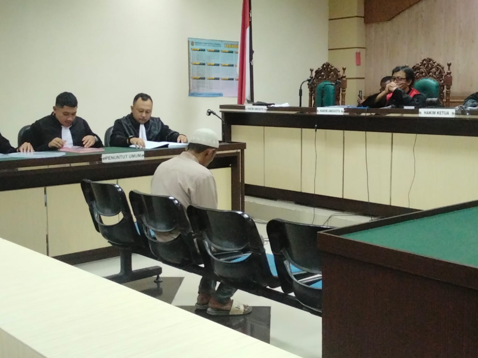 Eks Kades Bararawa Dinilai Tidak Kooperatif di Sidang Dugaan Korupsi APBDes