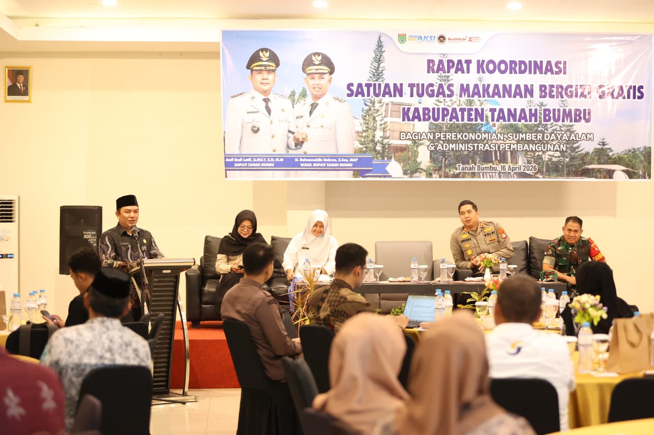 Pemkab Tanah Bumbu Gelar Rakor Satgas MBG