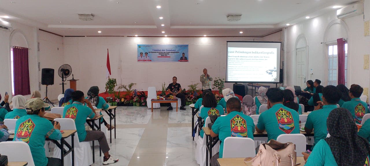 Pemkab Kapuas Dorong Produk Ekonomi Kreatif Terlindungi Secara Hukum