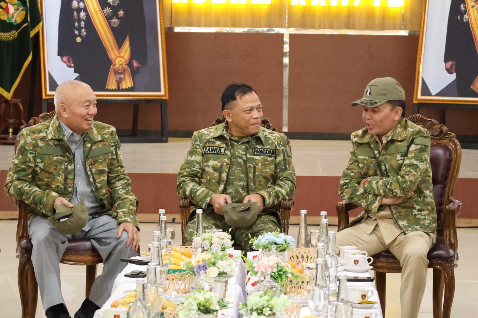 Sinergitas Pangdam XXII Tambun Bungai Bersama Gubernur Kalsel dan Kalteng