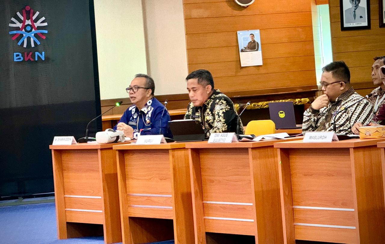 Sekdaprov Paparkan Inovasi Strategis Pemprov Kalsel di BKN