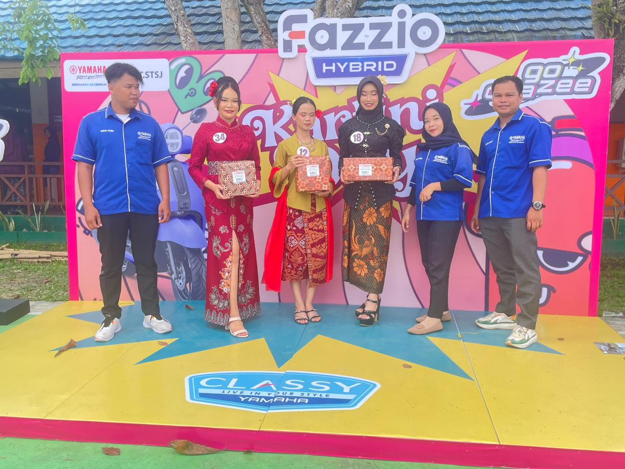 Begini Keseruan Fazzio Kartini Day di Sekolah Bareng STSJ Yamaha, Ada Lomba Puisi hingga Fashion Show